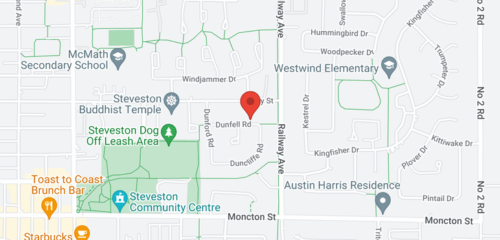 map of 4815 DUNFELL ROAD